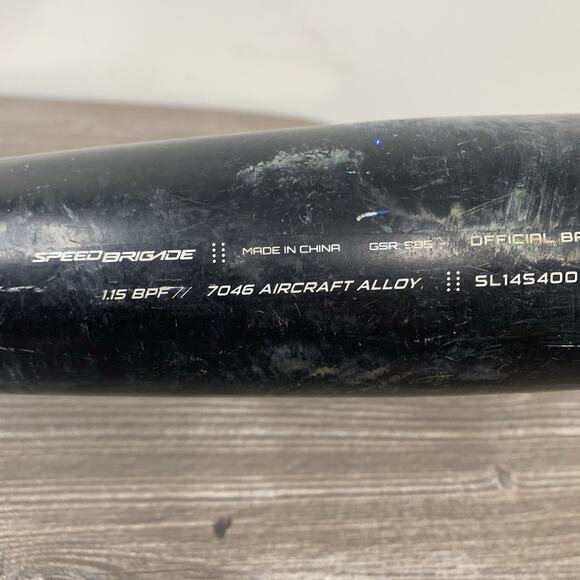 Easton SL14S400 Baseball Bat 30" 22 oz 2 5/8" -8 Aircraft Alloy Blue Used - Picture 7 of 8